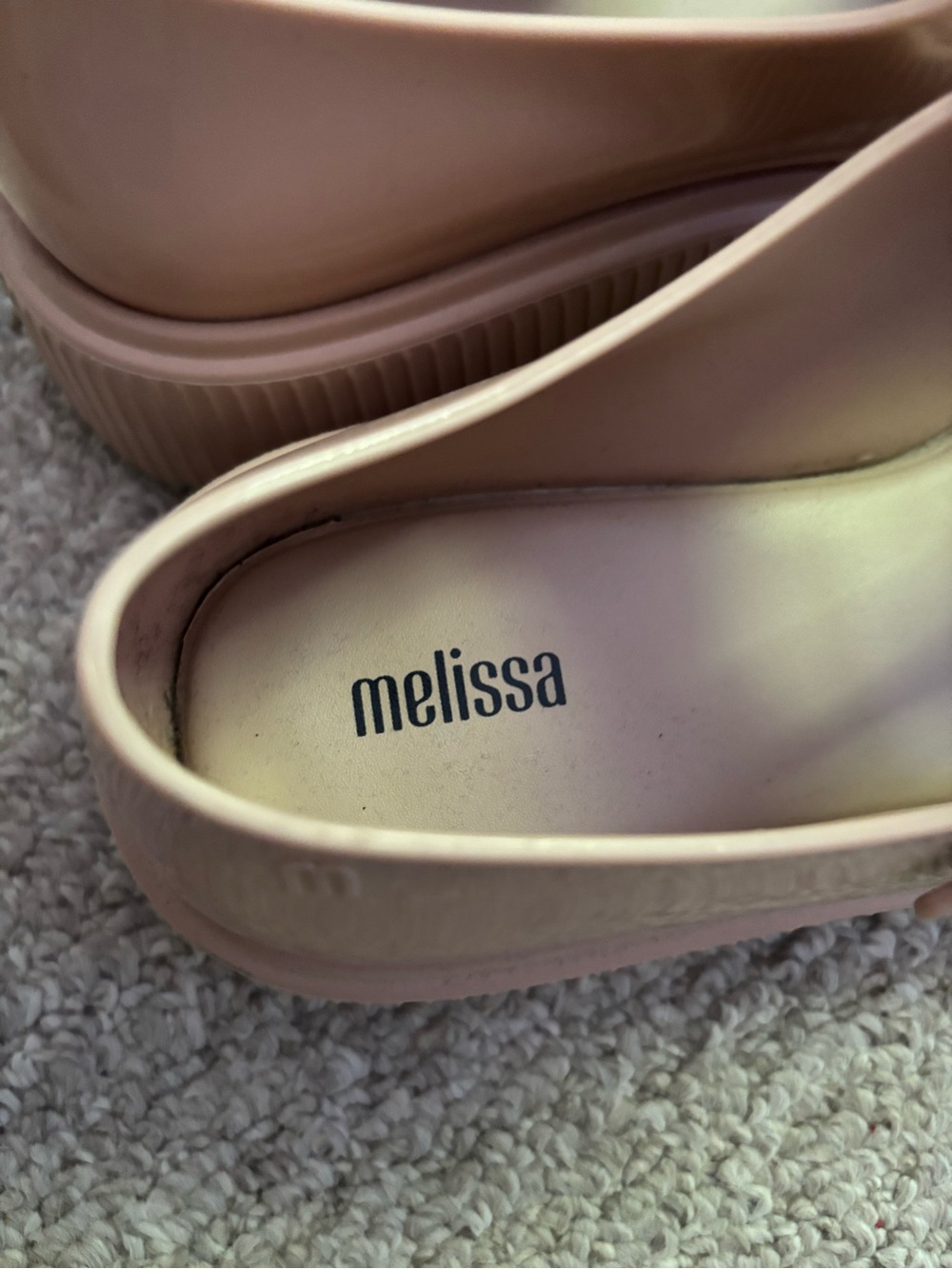 Melissa Jackie Mary Jane Jelly Shoes in Nude Pink - Picture 5 of 10